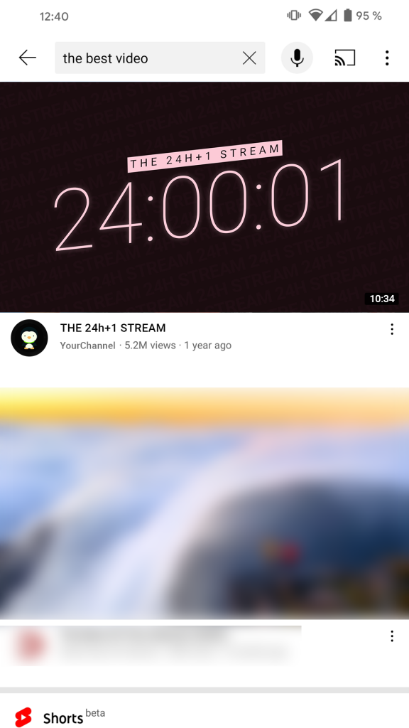 24h Stream Thumbnail Example Mobile